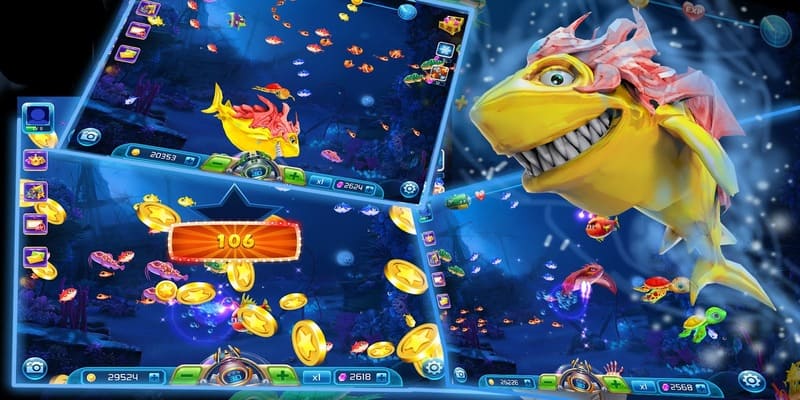 Giao diện ấn tượng tại sảnh game bắn cá Phát Phát Phát