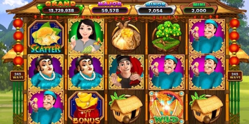 Biểu tượng chơi game bảo vật Pharaoh dễ hiểu dễ nhớ
